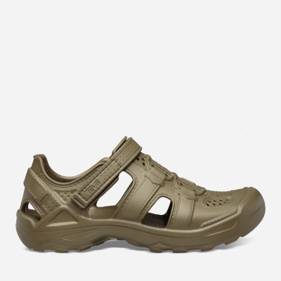 Pánské Slip On Teva Omnium Drift Tmavě Olivy Zelené - CZ924758